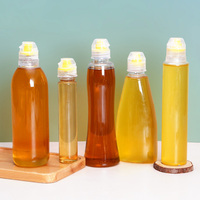 250g Miel Bouteille PET Squeeze Bouteille En Plastique Automne Poire Loquat Pâte Emballage Bouteille Portable Confiture Bouteille