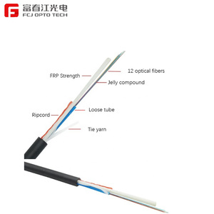<span class=keywords><strong>สาย</strong></span>เคเบิลใยแก้วนำแสงแบบ Single Mode PBT สำหรับภายนอกอาคาร ยี่ห้อ ASU จำนวน 12 คอร์ ตัวนำทองแดง แบบแบน สำหรับติดตั้งบนอากาศ สำหรับเครือข่าย  ขายส่งจากผู้ผลิต - Product Image 2