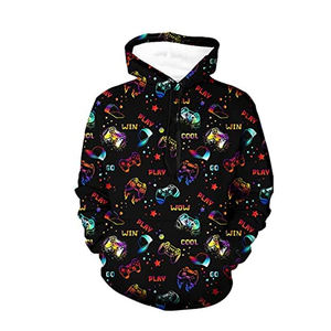 Sudadera con Capucha Casual de Moda con Logotipo Personalizado Bordado, Sudadera de Otoño para Hombre y Mujer, Impresión 3D, Talla Grande, Talla Estadounidense, 100% Algodón, Sudadera con Capucha Lisa - Product Image 3