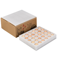 Boîte d'emballage d'œuf en forme de découpe en mousse epe personnalisée de haute qualité Protection d'emballage en mousse pour œufs
