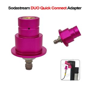 Adaptador de Conexión Rápida de Aleación de Aluminio Zimakyfa SDA-QD-DUO-Purple para Herramienta Neumática, Compatible con la Máquina Terra Art DUO Purple - Product Image 2