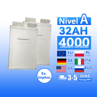 Batterie LiFePO4 souple de qualité supérieure 3.7V 32Ah 5000 cycles, grande capacité pour véhicules électriques et stockage d'énergie solaire