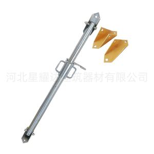 아연 도금된 고강도 푸시풀 조절식 철제 지지대 (콘크리트 거푸집 현대 건축 공사용) - Product Image 2