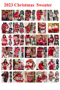 होहो क्रिसमस पजामस सिल्क सैटिन 2 पीसी सेट माँ और मैं क्रिसमस pajams pajs माँ और बेटी के साथ शादी - Product Image 5