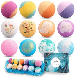 <span class=keywords><strong>Bombe</strong></span> de bain naturelle et biologique faite à la main avec des bulles riches et de multiples couleurs, bombes de bain pour femmes et enfants, cadeau - Product Image 4
