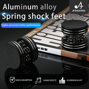 Support de <span class=keywords><strong>pied</strong></span> <span class=keywords><strong>pour</strong></span> amplificateur audio HIFI ATAUDIO, amortisseur de <span class=keywords><strong>pied</strong></span>, clou en aluminium, support de <span class=keywords><strong>pied</strong></span> <span class=keywords><strong>pour</strong></span> haut-parleur, amortisseurs, patin antidérapant - Product Image 2