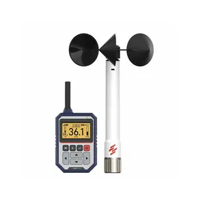 Anemometro Wireless sensore di velocità del vento Monitor misuratore di velocità del vento per stazione meteorologica