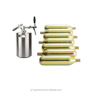 Cartouche de CO2 Helite 60cc 25g / Grande taille 90 grammes pour lutte contre l'incendie, pression de service 150mm - Product Image 5