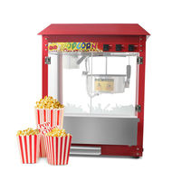 Machine à Popcorn Caramel Électrique en Acier Inoxydable, Haute Productivité, Capacité 8OZ, Usage Professionnel et Domestique, Prix Attrayant
