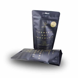 Custom printed resealable tea packing bags mylar stand up pouch with zipper tea bags for loose tea