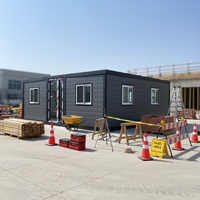 Maison préfabriquée modulaire extensible à double aile, cabane mobile de glamping pour hôtel de villégiature