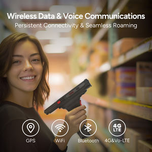 IP67 a prueba de agua PDA escáner de código de barras colector de datos de mano lector de código de barras industrial Android 12 PDA resistente con GMS AER SOTI - Product Image 5