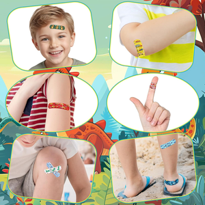 High Quality Breathable <strong>Plaster</strong> Band Aids with Cute Printed Logo Custom Private Label Bandaid Manufacturer - Product Image 3