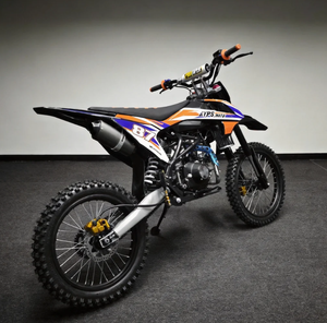 Moto tout-terrain 125cc 4 temps à essence, <span class=keywords><strong>mini</strong></span> moto de cross, moteur puissant, démarrage électrique, freins hydrauliques pour adolescents et adultes, utilisation en extérieur - Product Image 4