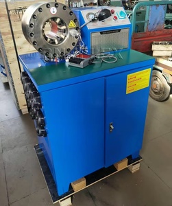 Presse hydraulique <span class=keywords><strong>multicouche</strong></span> de 1/4 pouces <span class=keywords><strong>à</strong></span> 2 pouces <span class=keywords><strong>Machine</strong></span> 4 couches 10 ensembles de matrices Presse hydraulique de tuyau de moteur électrique BNT50 220V - Product Image 4