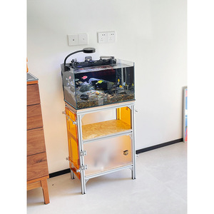 Aluminum Profile Fish Tank Stand Industrial Style 6063 Alloy Custom Size Anodized Surface - Product Image 2