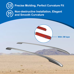 Porte-bagages universel en aluminium, barre transversale de toit, Rail de voiture, porte-bagages - Product Image 3