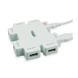 SSK <b>USB</b> Hub 7 Ports <b>USB</b> 2.0 Plastic Desktop <b>Splitter</b> For Computer - Product Image 4