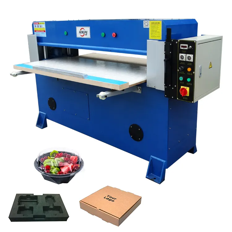 factory price hydraulic cut eva foam / plastic / paper die cutting machine