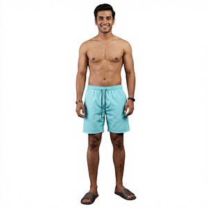 Shorts d'entraînement pour hommes, été, rose et noir, sans marque, pour jogging, athlétisme, gym, fitness, livraison DDP. - Product Image 1