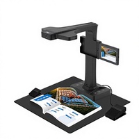 Scanner de documents CMOS haute résolution Liangtian avec affichage de prévisualisation de 5 pouces, écran anti-reflet, format A3, fonction d'aplatissement des surfaces courbes, électronique