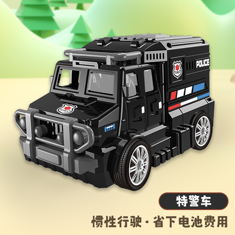 Vehículo SWAT inercial [Negro]
