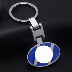 LLavero de Metal con forma de H para coche, llavero con logotipo personalizado - Product Image 3