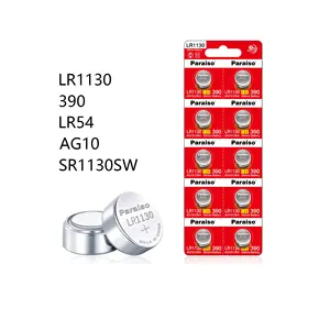 घड़ियों के लिए बैटरी 389A LR1130 LR54 L1131 SR11301.5V क्षारीय बटन बैटरी सिक्का सेल
