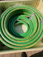 Pompe de pulvérisation sans air 6C 9C, tuyau d'aspiration de peinture résistant à la corrosion, matériau UHMWPE/EPDM, norme EN 12115