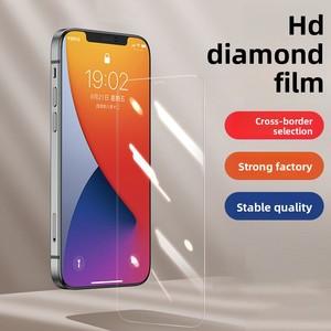 <span class=keywords><strong>A</strong></span> + grado 0.3mm ad alta definizione Anti-impronta digitale pellicola di vetro grande arco bianco per Apple 17 Promax 16 PLUS cellulare 9H - Product Image 5