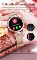 Reloj Inteligente para Mujer 2026 NX17 PRO 36-40mm IPS, con Control de Música, Monitor de Ritmo Cardíaco, Monitor de Sueño, Contesta Llamadas y Control Remoto, IP67