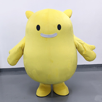 Costume de mascotte sur mesure, personnage de dessin animé animal pour la publicité, peluche douce, taille adulte, certifié CE, 1 pièce MOQ, OEM