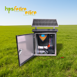 Électrificateur <span class=keywords><strong>de</strong></span> clôture solaire moderne haute puissance 6.0J, panneau 30W, batterie 12A, étanche, facilement assemblable, clôture en plastique pour animaux - Product Image 1