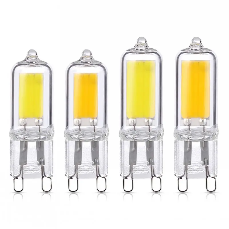 G9 Led Bulb Parts Emergência G9 Led Bulb Light Making Machine Substituição 40W 60W Lâmpada de halogênio Vidro 100 China AC 220V 2W 3W 4W