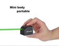 Nouveau portable compact USB rechargeable niveau laser en croix avec 360 support rotatif