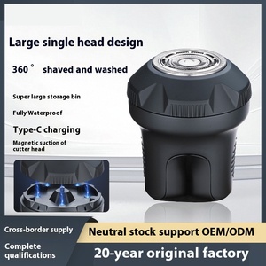 Rasoir à tête <span class=keywords><strong>chauve</strong></span> rechargeable en libre-service pour hommes <span class=keywords><strong>Tondeuse</strong></span> à <span class=keywords><strong>cheveux</strong></span> électrique à tête magnétique unique USB pour hommes - Product Image 2
