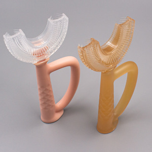 Brosse à dents en silicone en forme de U pour enfants, usage domestique, 22,45 g - Product Image 2