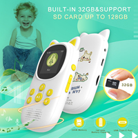 Tragbarer Mini-Kinder-MP3-Player mit Eingebautem Lautsprecher Cartoon-Tier-Musikplayer für Schüler Laufen Lernen Großhandel Kindergeschenk