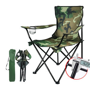 캠프 의자 공장 도매 현대 디자인 베스트 셀러 폴리 에스테르 야외 접이식 캠프 의자 - Product Image 4