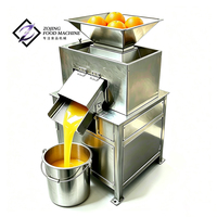 Continue fruitpulp-extractiemachine van roestvrij staal met dubbele roller en hoge opbrengst voor pulpfabrieken