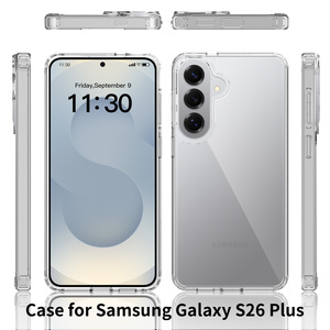 Funda Protectora Antigolpes para Samsung S26 Plus, Cubierta Acrílica Transparente para Samsung S26 Ultra, Serie S26 - Product Image 1