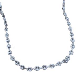 Bijoux marin en argent Sterling 925 pour hommes, collier en grains de café, vente en gros, bijoux tendance Offre Spéciale pour femmes, chaîne à maillons unisexe - Product Image 1