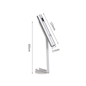 Lampe UV LED portable sans fil pour séchage rapide du vernis gel, mini séchoir à ongles en métal 3W avec tête en silicone - Product Image 3