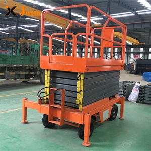 Gunting listrik hidrolik, <span class=keywords><strong>Platform</strong></span> pengangkat gunting seluler 6m 8m 10m untuk pekerjaan udara - Product Image 4