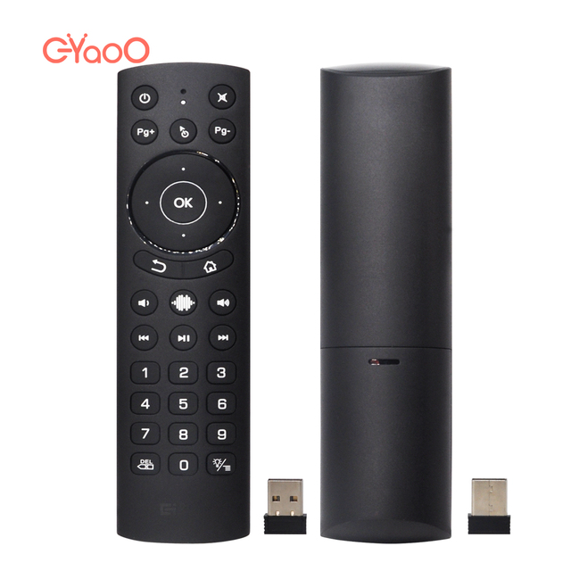 The Latest G20S PRO Smart TV Air Mouse Remote Control With Backlit Gyroscope, Remote Control for Google Voice Learning