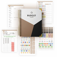 En gros A5 Spirale Journal Cahier D'économie D'argent Organisateur De Dépenses Tracker Budget Planificateur Livres