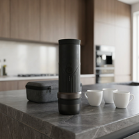 Nouvelle arrivée, machine à expresso portable, cafetière de voyage 58 mm, OEM ODM personnalisé