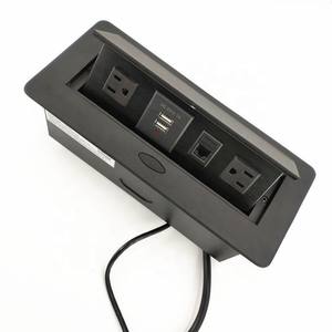 Индивидуальная розетка для всплывающего стола, розетка США, розетка ЕС, USB-зарядное устройство, Беспроводная зарядка, мебель для дивана, настольное управление питанием - Product Image 4