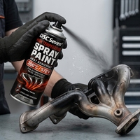 OEM Hochtemperatur-Sprühfarbe 300 ° C 572 ° F Hitzebeständige Beschichtung für Abgaskrümmer Schalldämpfer Auto-Metallteile