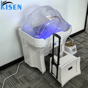 Kisen – Bac de lavage portable sans tuyauterie pour salon de beauté, avec chauffe-eau et 2 réservoirs – Meilleur design - Product Image 3